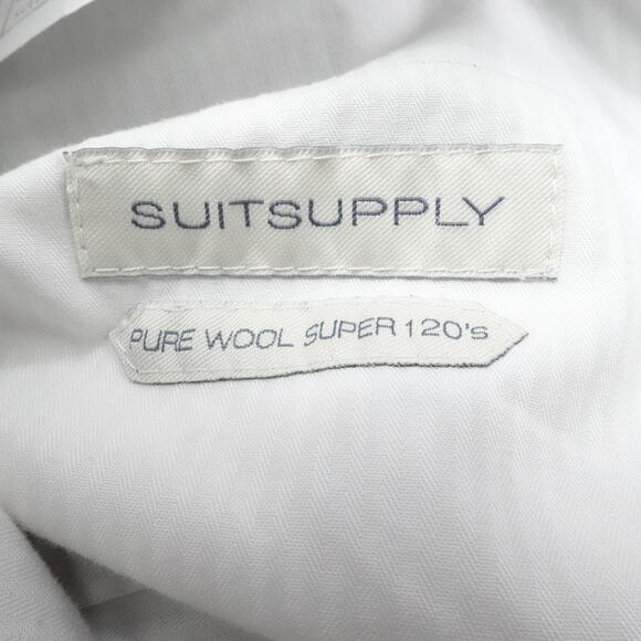 Suitsupply Pants Mens 30x25 Wool Soho Slim Vitale Barberis Canonico Italy 120s - Picture 3 of 16